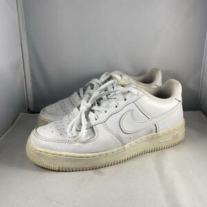 Nike Shoes Youth Air Force 1 Low LE Triple White AF1 Sneakers DH2920-111 Size 7Y